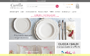 Visita lo shopping online di Carillo biancheria