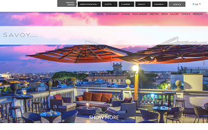 Visita lo shopping online di Savoy Hotel Roma