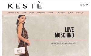 Visita lo shopping online di Keste Store