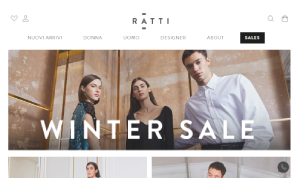 Visita lo shopping online di Ratti Boutique