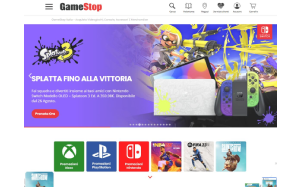 Visita lo shopping online di GameStop