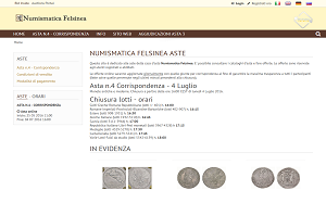 Visita lo shopping online di Numismatica Felsinea