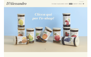 Visita lo shopping online di D'Alessandro confetture