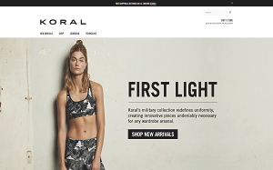 Visita lo shopping online di Koral
