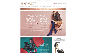Visita lo shopping online di Nine West