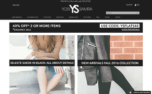 Visita lo shopping online di Yosi Samra