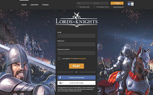 Visita lo shopping online di Lords & Knights