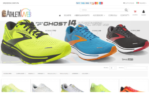 Visita lo shopping online di Athleticweb
