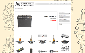 Visita lo shopping online di Napolitano Strumenti Musicali