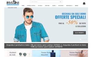 Visita lo shopping online di Rossini Occhiali Profumi