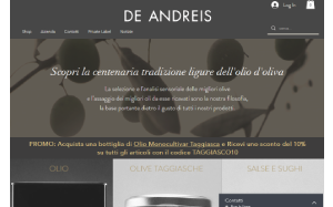 Visita lo shopping online di Olio de Andreis