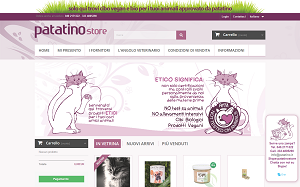 Visita lo shopping online di Patatino