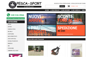 Visita lo shopping online di Pescasport Sanpolo
