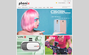 Visita lo shopping online di Phonix.it