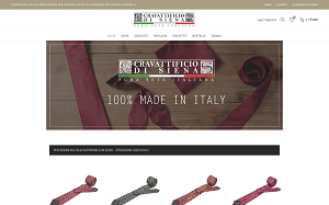 Visita lo shopping online di Cravattificio Siena