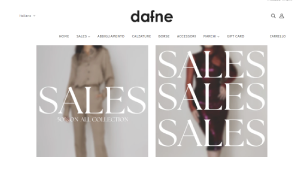 Visita lo shopping online di Dafne Shop