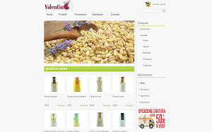 Visita lo shopping online di Prodotti Biologici Valentino