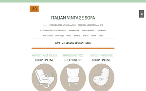 Visita lo shopping online di Italian Vintage Sofà
