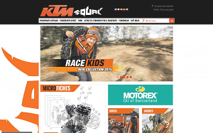 Visita lo shopping online di KTM Squal