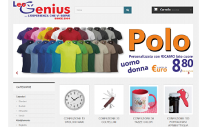 Visita lo shopping online di Leo Genius