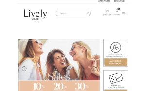Visita lo shopping online di Lively