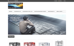 Visita lo shopping online di Spazio Digitale 3D