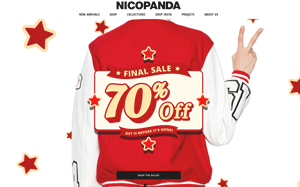 Visita lo shopping online di Nicopanda