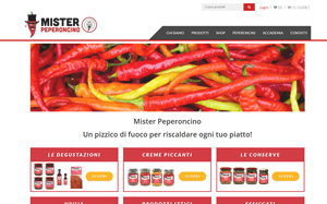 Visita lo shopping online di Mister Peperoncino