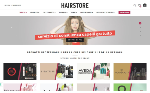 Visita lo shopping online di Hairstore Shop