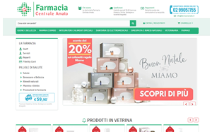Visita lo shopping online di Farmacia Centrale Amato