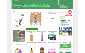 Visita lo shopping online di Farmacia Online Italia
