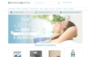 Visita lo shopping online di Farmacquista