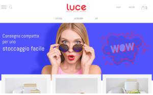 Visita lo shopping online di Luce for delivery