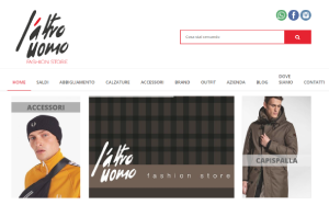 Visita lo shopping online di L'Altro Uomo Fashion Store