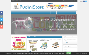 Visita lo shopping online di Rudini store