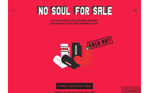 Visita lo shopping online di No Soul For Sale