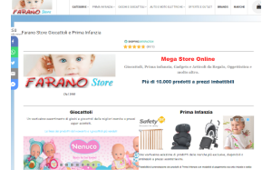 Visita lo shopping online di Farano store