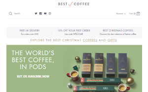 Visita lo shopping online di Best Coffee