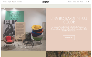Visita lo shopping online di Arper