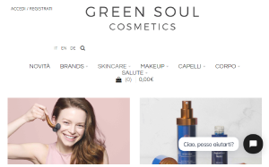 Visita lo shopping online di Green Soul Cosmetics