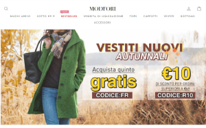Visita lo shopping online di Modfori