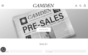 Visita lo shopping online di Camden