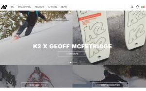 Visita lo shopping online di K2