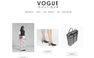 Visita lo shopping online di Vogue Boutique