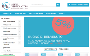 Visita lo shopping online di SetteVentiQuattro