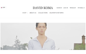 Visita lo shopping online di DAVID KOMA