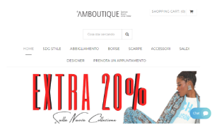 Visita lo shopping online di Amboutique