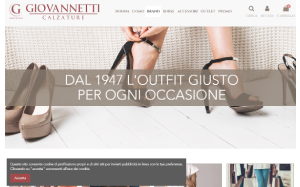 Visita lo shopping online di Giovannetti Calzature