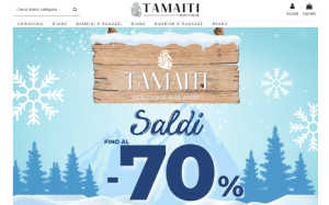 Visita lo shopping online di Tamaiti