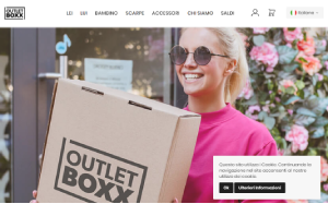 Visita lo shopping online di Outletboxx